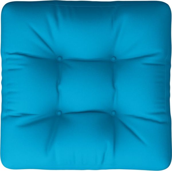 vidaXL Palettenkissen Hellblau 58x58x10 cm Stoff 360904 Bild 6