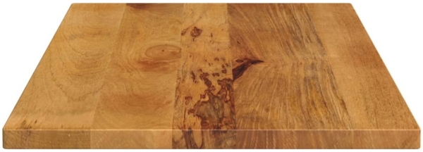 vidaXL Tischplatte 90 x 50 x 2,5 cm Rechteckig Massivholz Mango 371590 Bild 3