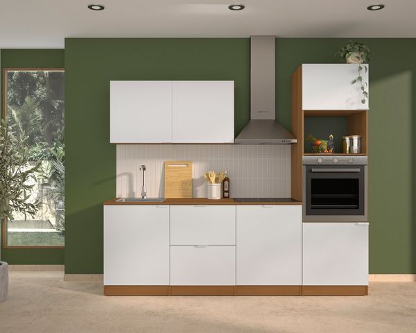 Gami Schrankmodule Eden Küche Topfschrank B. 60 2 Auszügen Topfschrank mit 2 Auszügen B. 60
