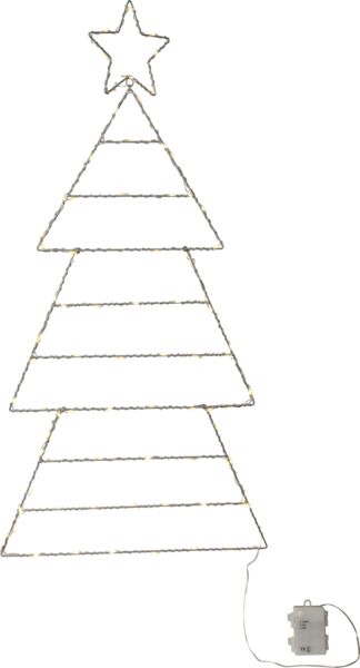 Outdoor Leuchte Folde Baum-Silhouette 84 LEDs H 90cm