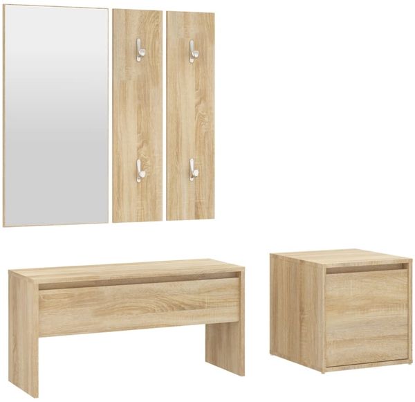 Flurmöbel-Set Sonoma-Eiche Holzwerkstoff [3082047] Bild 2