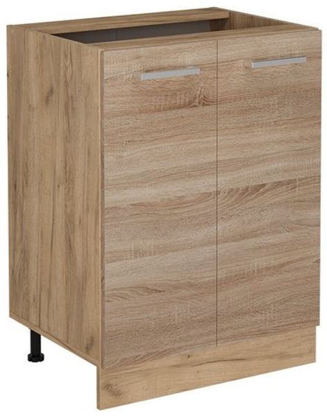 Küchenunterschrank R-Line Sonoma 60 cm ohne Arbeitsplatte Vicco Bild 4