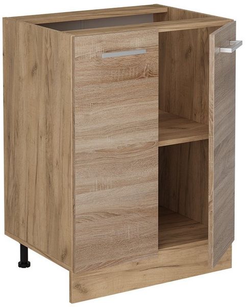 Küchenunterschrank R-Line Sonoma 60 cm ohne Arbeitsplatte Vicco Bild 3