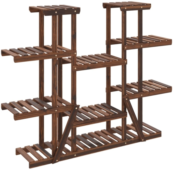 vidaXL Blumenständer 110x25x110,5 cm Massivholz Tanne 362857