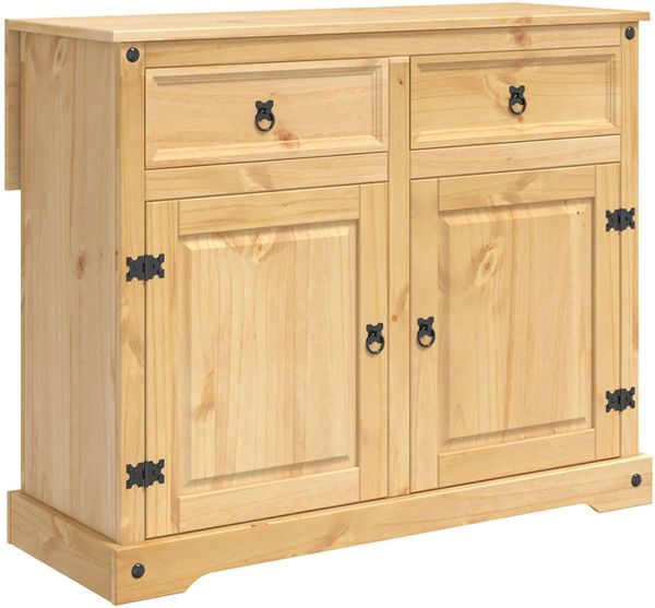 vidaXL Kücheninsel Set CORONA 3 pcs Honigwachs Massives Kiefernholz 3425398 Bild 4