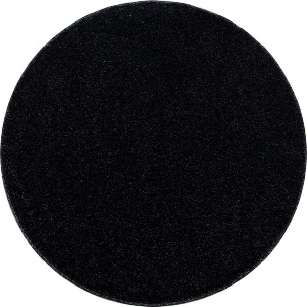 Homtex Teppich, Ø 120 cm Rund, ATA Teppich, Moderner Einfarbig Teppich, Rund, Höhe 12 mm Bild 4
