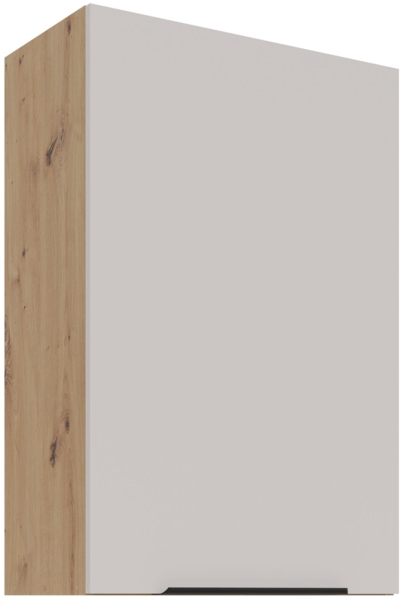 Küchen Hängeschrank 60 cm Küche SOLANO Kaschmir beige matt + Eiche Artisan matt Küchenzeile Küchenblock Küche Einbauküche