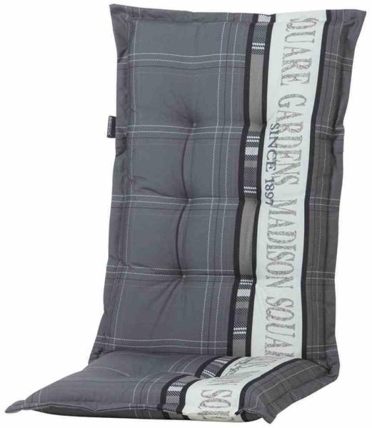Sitzauflage >Madison Garden< in grau - 123x8x50 (BxHxT) Bild 1