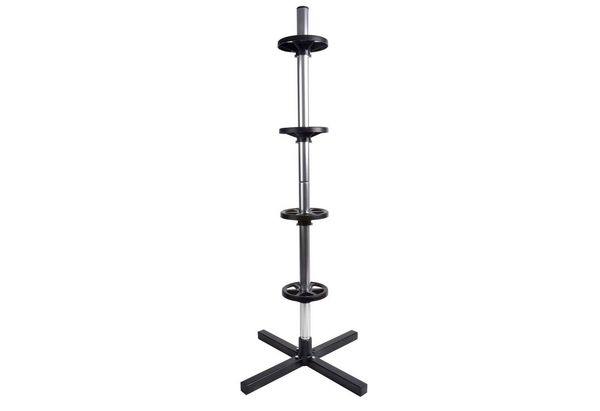 HAC24 Standregal Felgenbaum Felgenständer Reifenbaum Reifenregal, für 4 Autoreifen bis 225 mm Reifenbreite