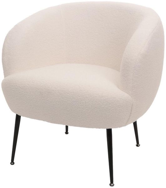 MCW Loungesessel Lounge-Sessel MCW-O37, Moderner Bouclé-Stoffbezug in hoher Qualität (330 g/m)