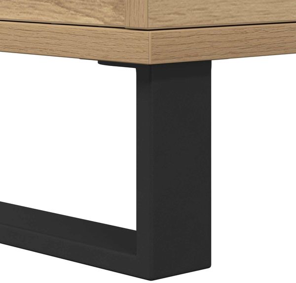 vidaXL Sideboard 2 pcs Artisan-Eiche 60 x 35 x 70 cm 3394546 Bild 11