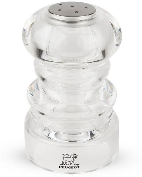 PEUGEOT Salz- / Pfefferstreuer NANCY 9cm Salzstreuer Acryl Transparent