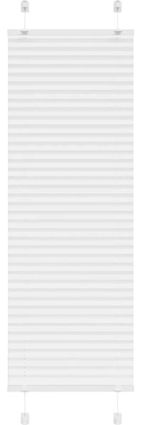 vidaXL Plissee Weiß 50x150 cm Stoffbreite 49,4 cm Polyester 4015490