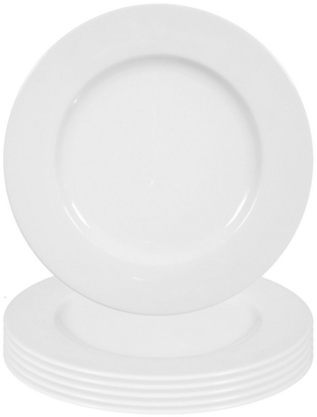 Seltmann Weiden Rondo/Liane Weiß Speiseteller ø 27,1 cm 6er Set