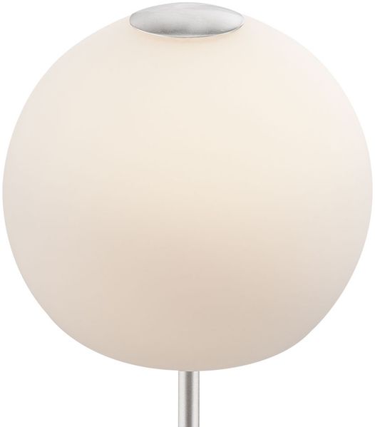 LED Tischleuchte, Glas, Kugelform, H 28 cm Bild 5