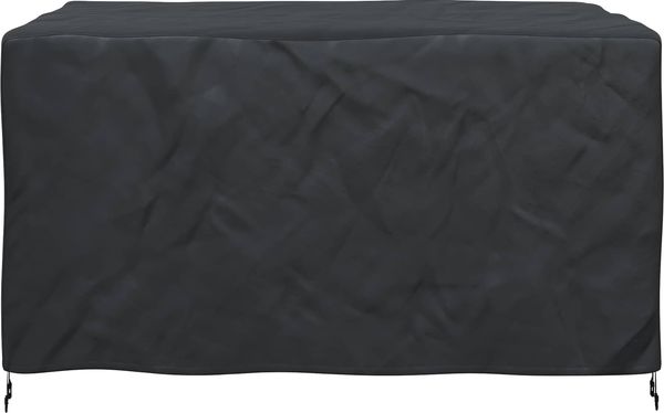 vidaXL Möbelbezug Uni Schwarz 180 x 150 x 85 cm 210D 4105756 Bild 6