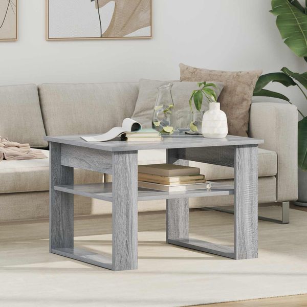 vidaXL Couchtisch Graues Sonoma 64 x 54 x 44 cm Holzwerkstoff 8000145