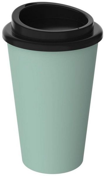 elasto Coffee-to-go-Becher 350 ml Kaffeebecher doppelwandig isolierter Becher, Isolierbecher, Teebecher, Coffee Mug, Heißgetränke, recycled Becher