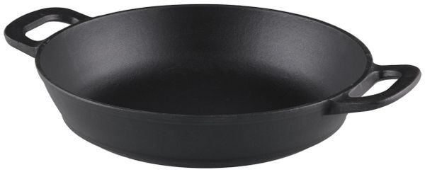 Wokpfanne aus Gusseisen Multigrill 30 cm