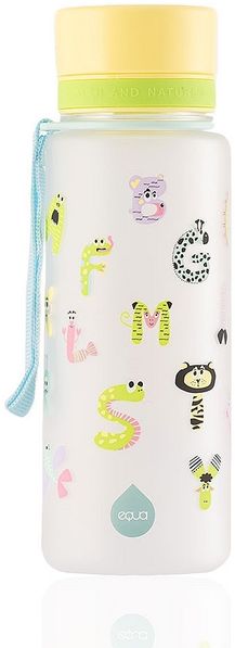 Kinder Trinkflasche Wasserflasche auslaufsicher 0,6L EQUA Alpha Zoo 685239