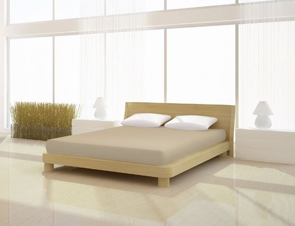 Mr. Sandman Spannbettlaken Spannbetttuch Elastan basic 180-200 x 200-220 cm, Baumwolle, Gummizug: rundum, (1 Stück)