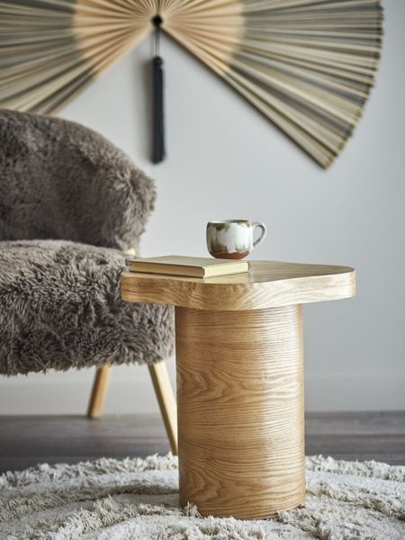 BLOOMINGVILLE Elmer Beistelltisch Natur MDF