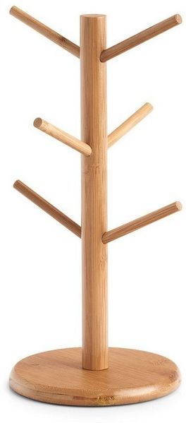 Zeller Present Küchenorganizer-Set Tassenständer, Bambus