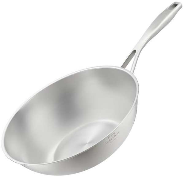 SILBERTHAL Wok Pfanne 28cm Unbeschichtet Induktion