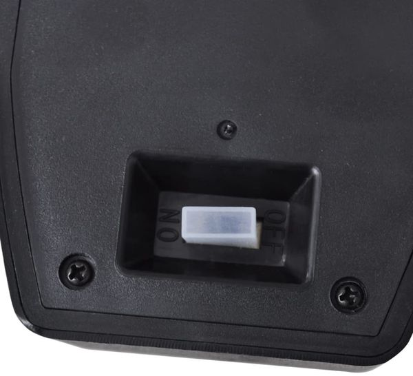 vidaXL Solar-Wandleuchten 2 Stk. mit Bewegungsmelder Schwarz 277124 Bild 6