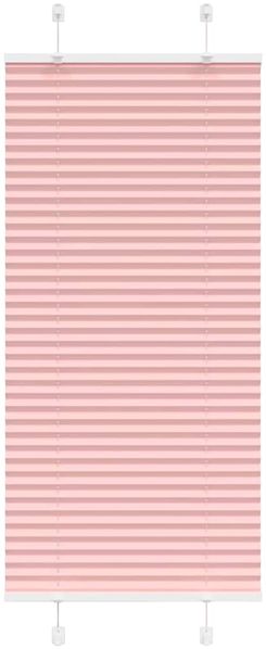 vidaXL Plissee Rosa 60x100 cm Stoffbreite 59,4 cm Polyester 4015424