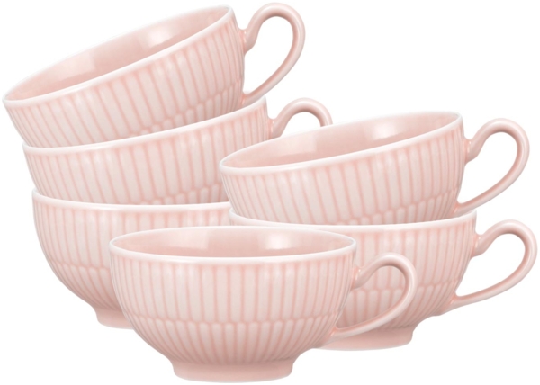 Seltmann Weiden Amina Teetasse 0,22 l 6er Set Rosé