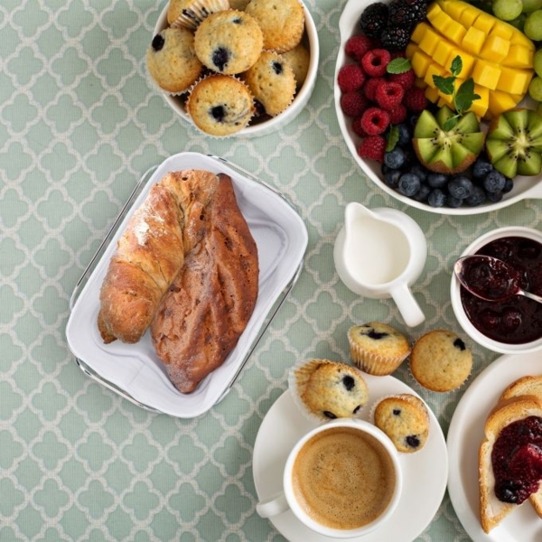 Brotkorb Metall mit Stoffeinsatz 10031044_49 Bild 2