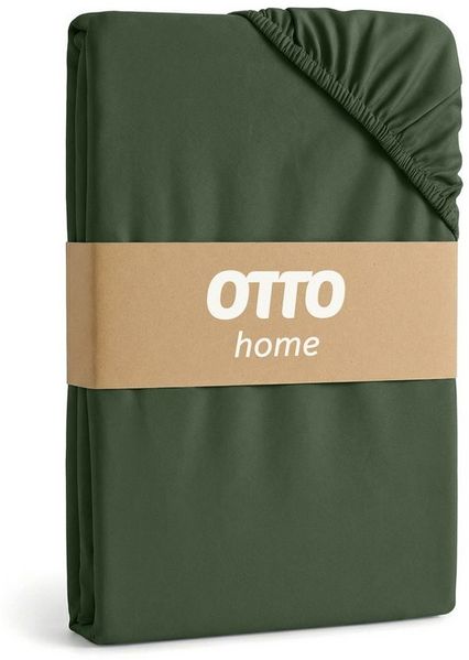 OTTO home Spannbettlaken BLACKBERRY in BASIC und PREMIUM Qualität, 100% Baumwolle, Jersey (160 g/m), Gummizug: rundum, (2 Stück), für hohe Matratzen bis 28 cm, Bettlaken, Spannbetttuch, pflegeleicht