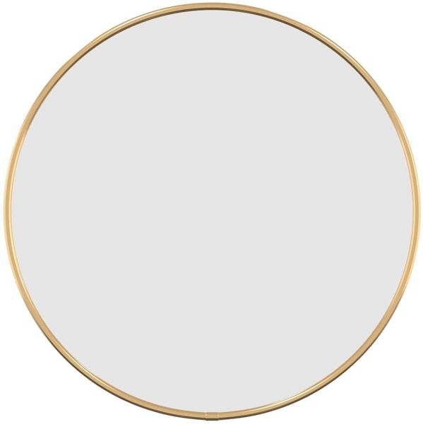 Wandspiegel, Badspiegel Golden Ø 40 cm Rund de6907
