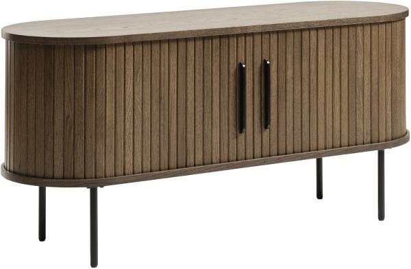 TV-Schrank >Nerja< in Eiche braun furniert - 120x56x40 (BxHxT)