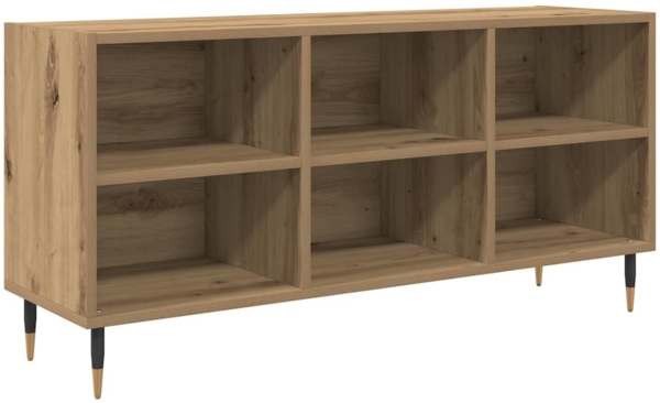 vidaXL TV-Schränk Artisan-Eiche 103,5 x 30 x 50 cm Holzwerkstoff 881921 Bild 1