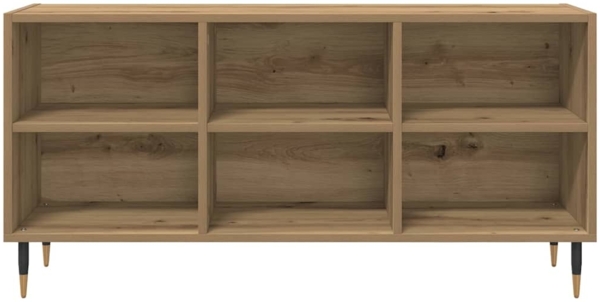 vidaXL TV-Schränk Artisan-Eiche 103,5 x 30 x 50 cm Holzwerkstoff 881921 Bild 4