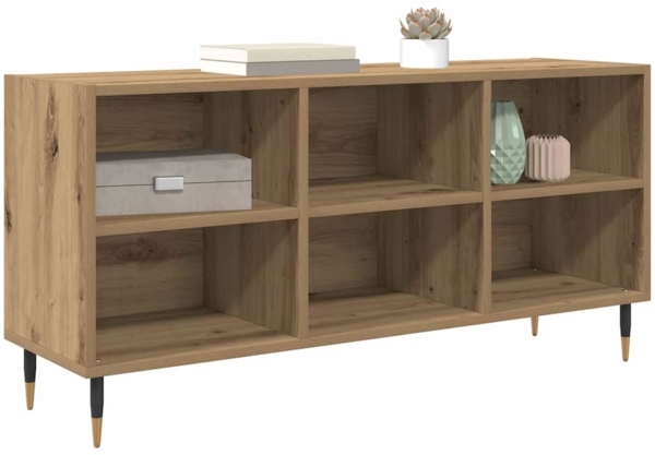 vidaXL TV-Schränk Artisan-Eiche 103,5 x 30 x 50 cm Holzwerkstoff 881921 Bild 2