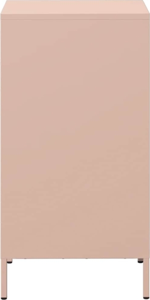 vidaXL Sideboard Rosa 35x39x73,5 cm Kaltgewalzter Stahl 851395 Bild 5