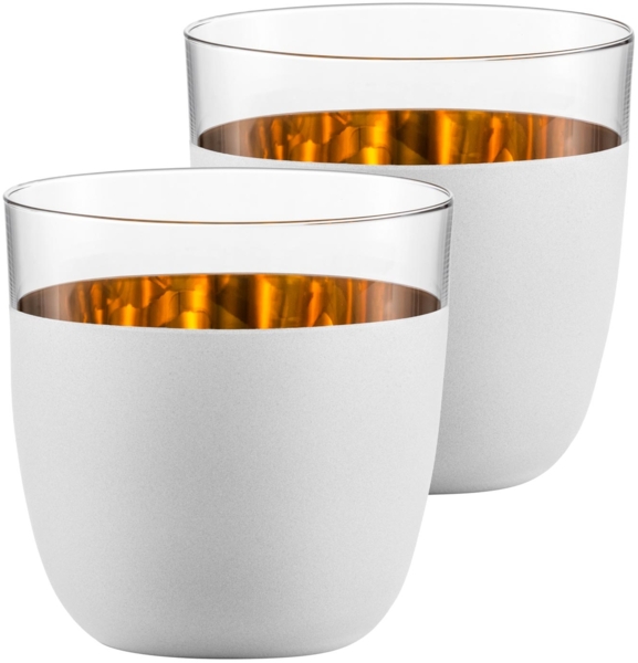 Eisch COSMO Gold/Weiß Tumbler 2er Set