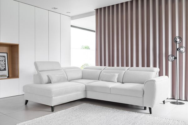 Wohnideebilder Noble Weiss Ecksofas & Eckcouches CO-NOB-LT-01SAV