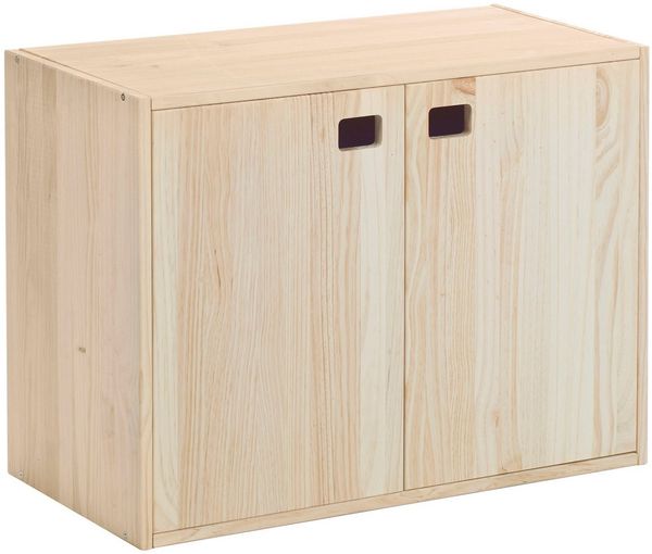 Astigarraga Kit Line Beistellschrank Vollholz-Beistellschrank - Dinamic, Kommode mit ein oder zwei Türen