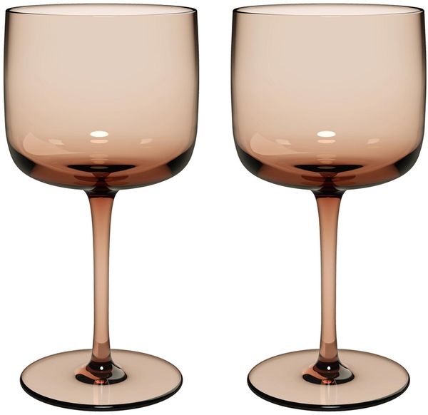 like. by Villeroy & Boch Like Glass Weinkelch 270 ml 2er Set Clay