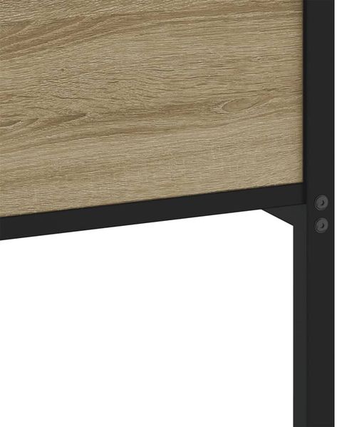 vidaXL Bettgestell ohne Matratze Sonoma-Eiche 140x190 cm Holzwerkstoff 4017290 Bild 7