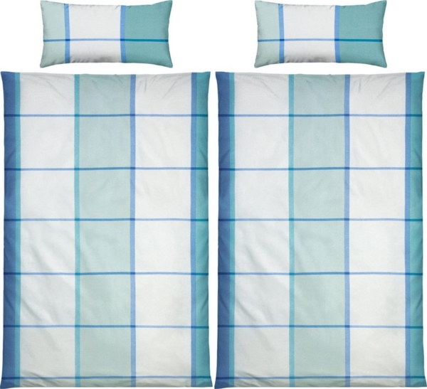 Erwin Müller Bettwäsche Bettwäsche Sparpaket 4-tlg, Frottier, Weichfrottier Karo Bild 3