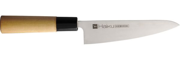 H-03 CHROMA Haiku Kochmesser 14 cm