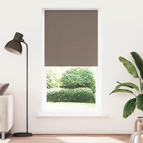 vidaXL Verdunkelungsrollo Kaffeebraun 105x210 cm Stoffbreite 100,7 cm 4011051