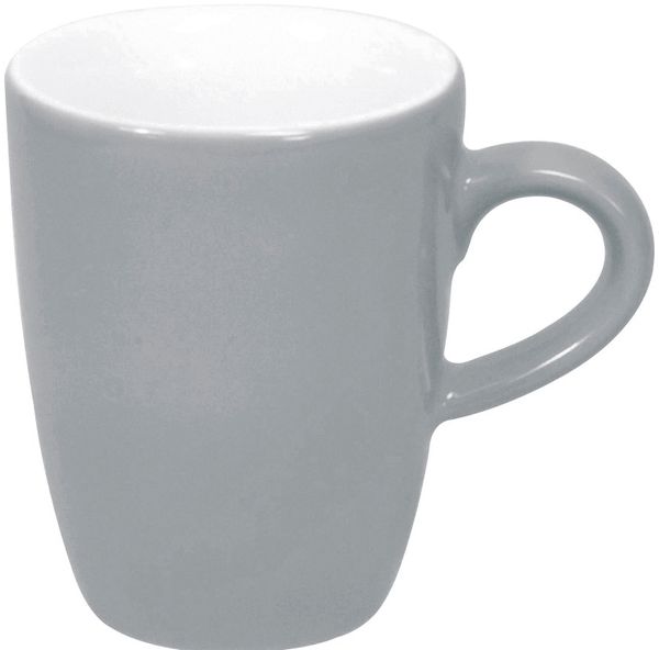 KAHLA Pronto Colore Espresso-Obertasse hoch 0,10 l cool gray