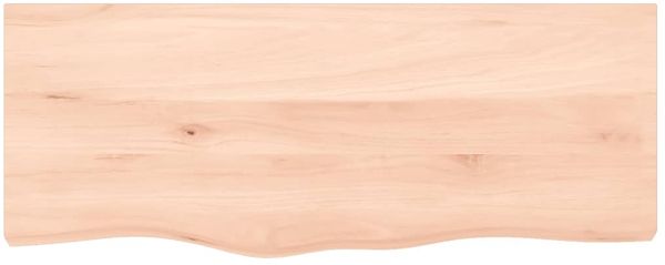 vidaXL Tischplatte 100x40x2 cm Massivholz Eiche Unbehandelt 3156299 Bild 3