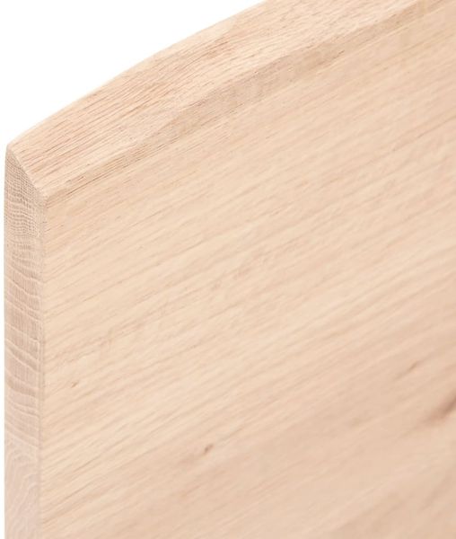 vidaXL Tischplatte 100x40x2 cm Massivholz Eiche Unbehandelt 3156299 Bild 5